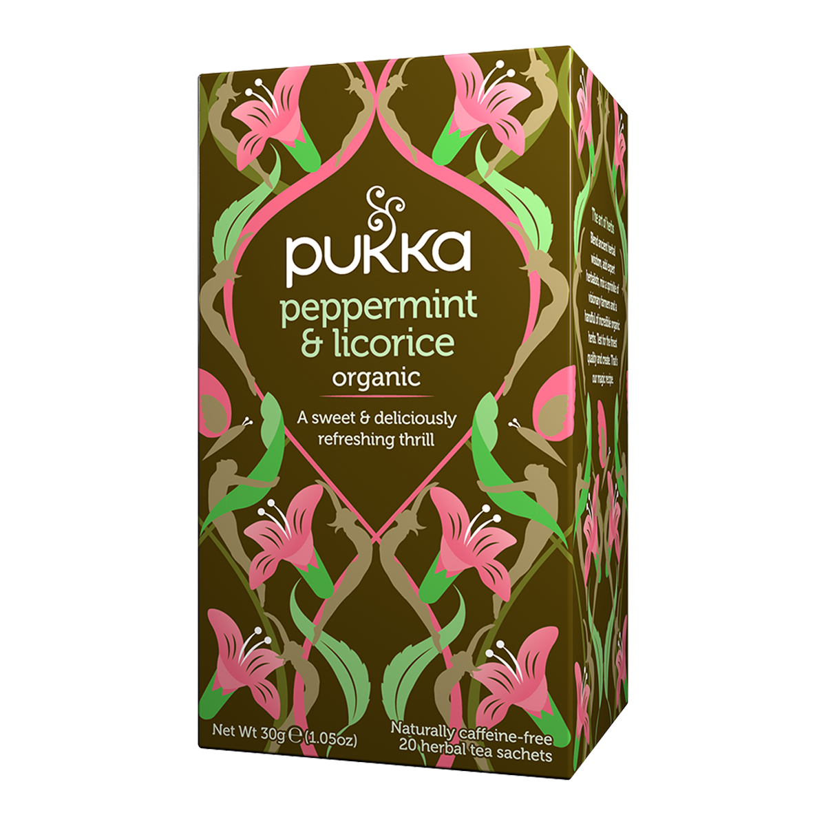 Pukka peppermint og liqorice brev te