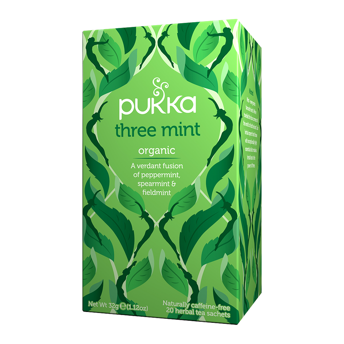 Pukka three mint brev te