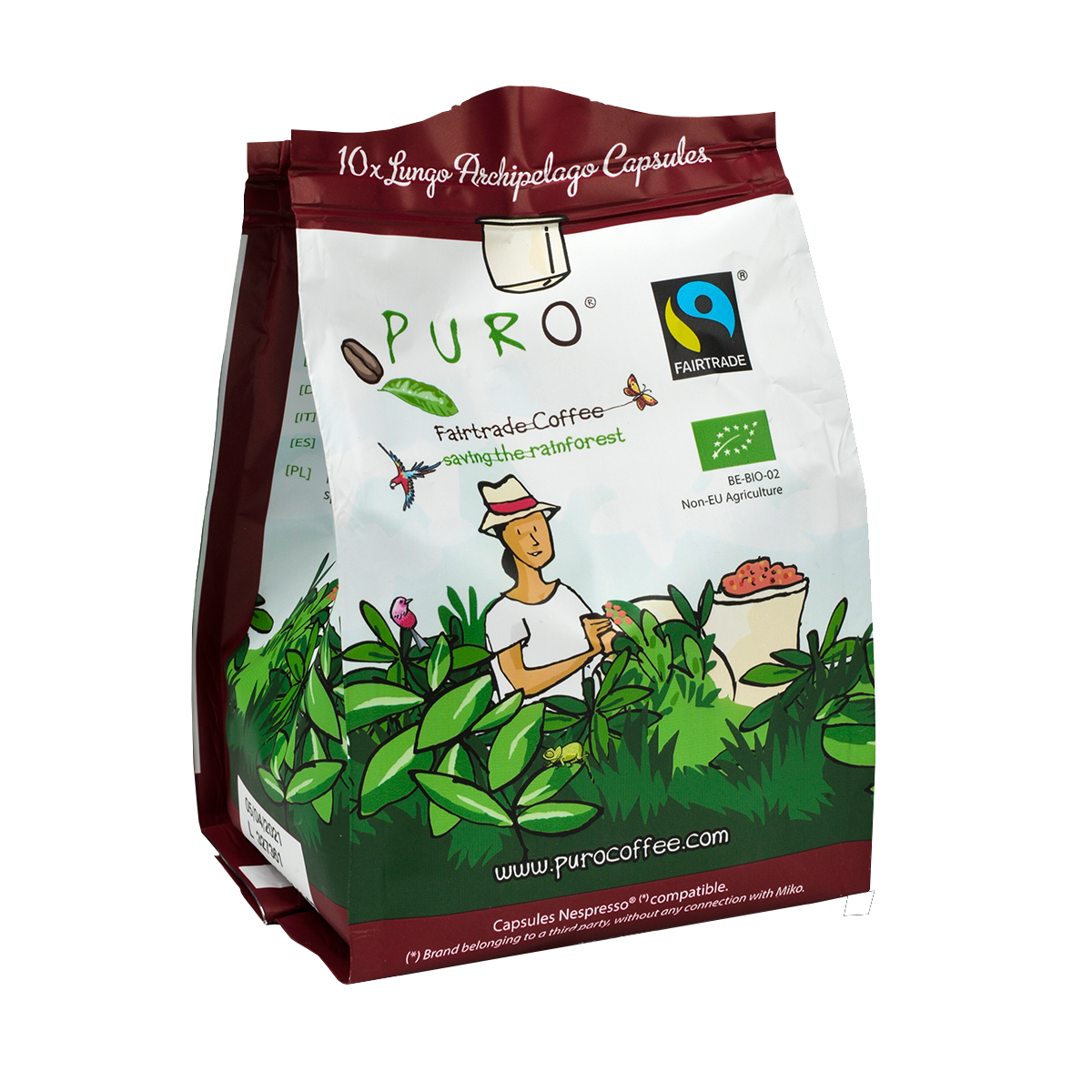 Puro Archipelago lungo 10 stk. kaffe kapsler