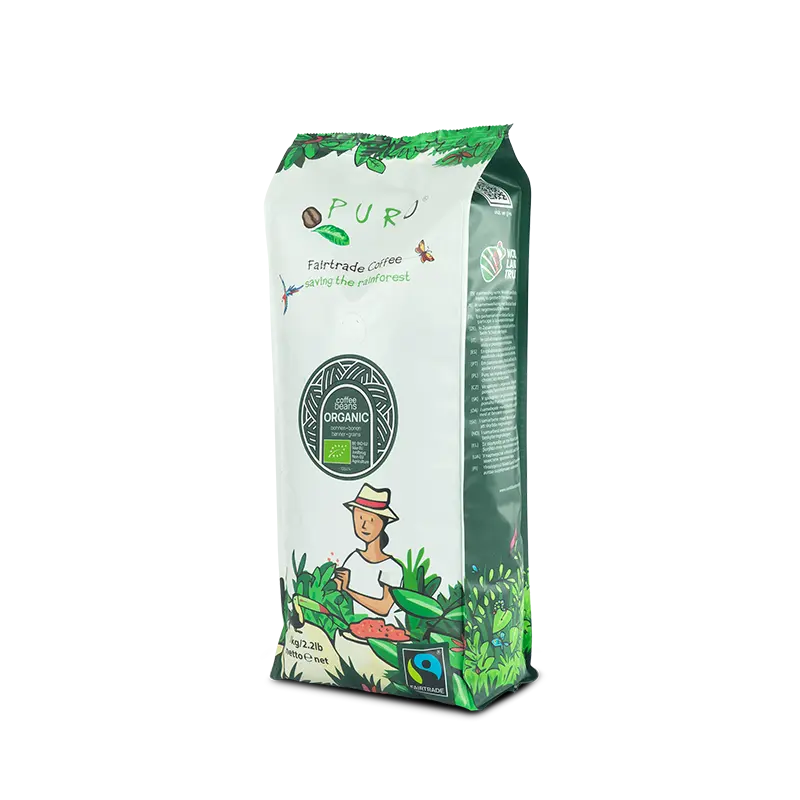 Puro Organic kaffe smagskasse 6 kg.