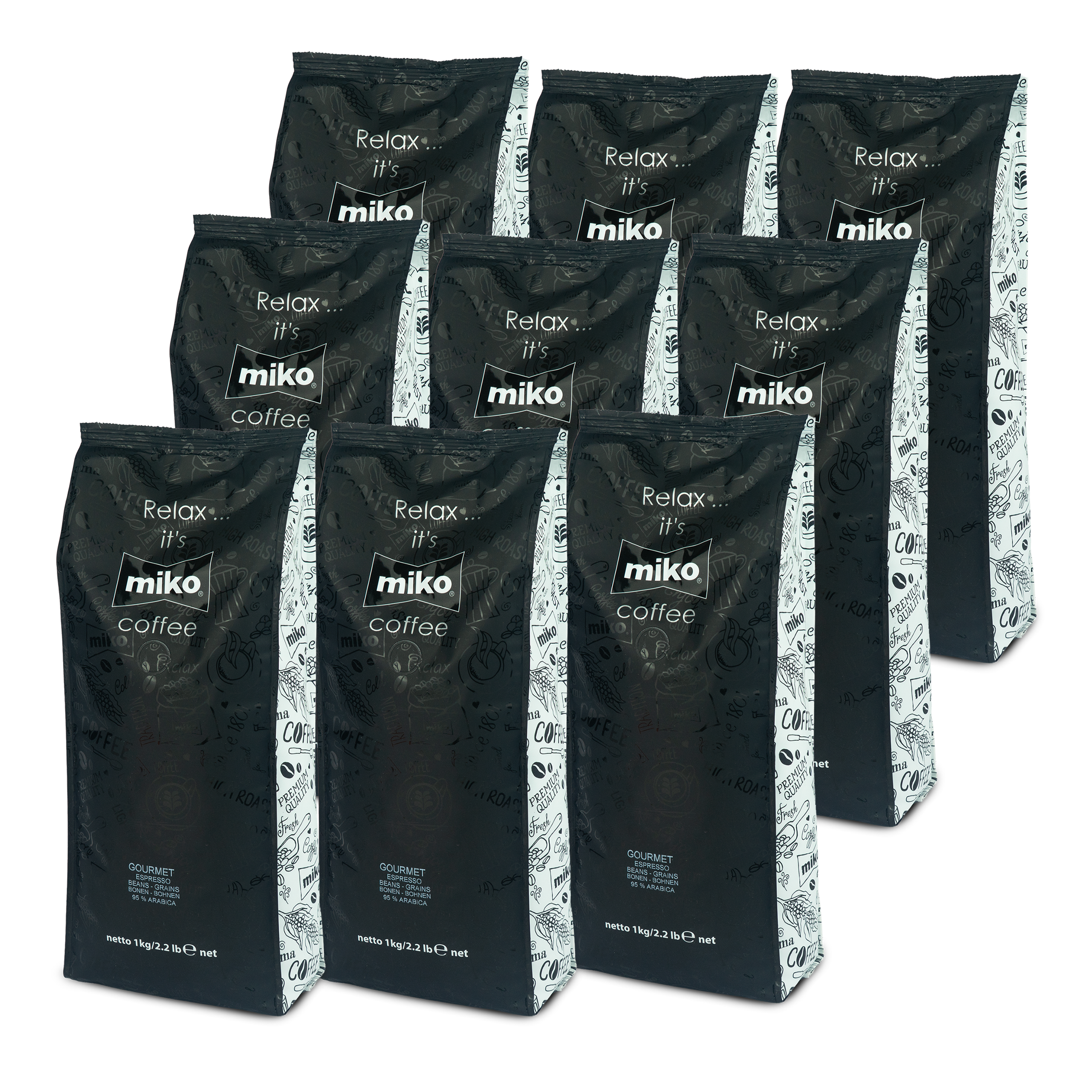 Miko Espresso Gourmet Kaffebønner