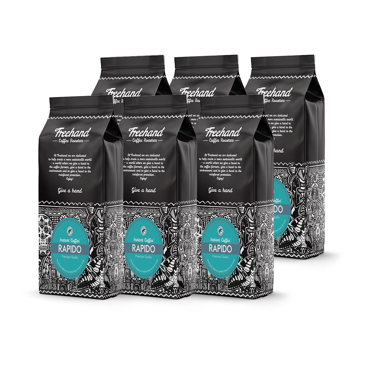 Freehand Rapido instant kaffe 6 kg