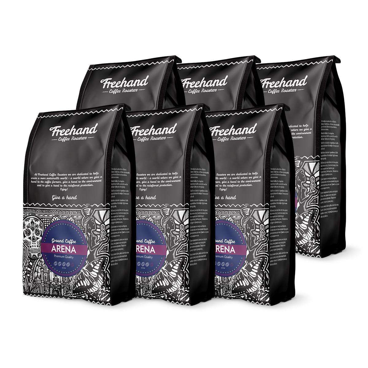 Freehand Arena kaffebønner 6 kg