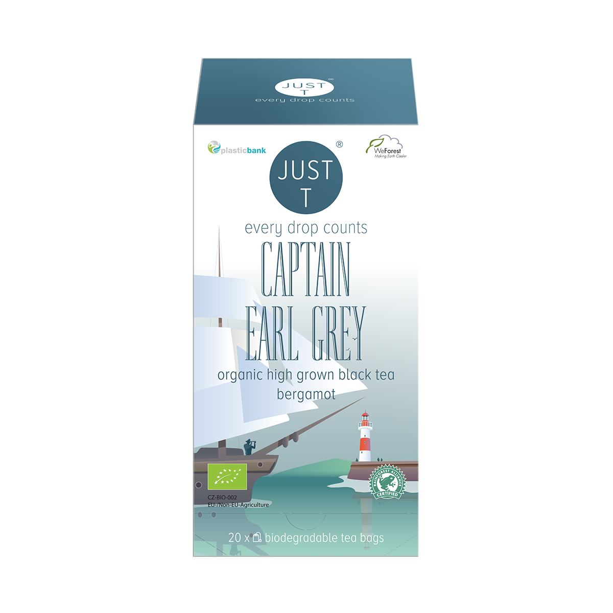 Just t Captain earl grey brev te