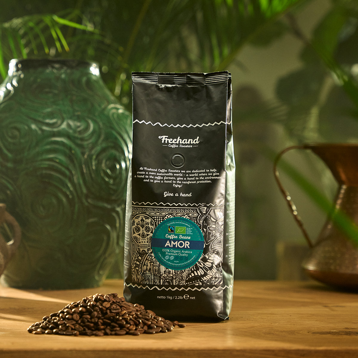 Freehand Amor kaffebønner
