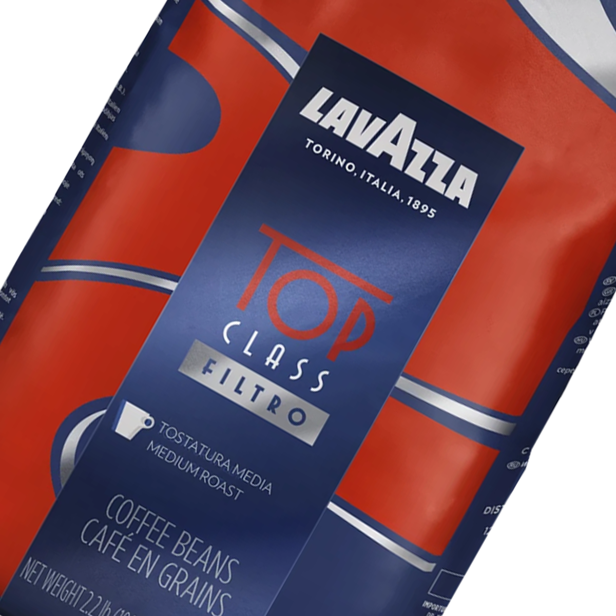 Lavazza top filtro italien roast kaffebønner