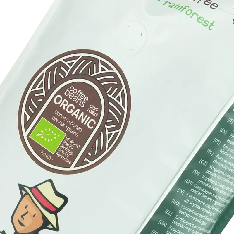 Puro Organic Dark Roast Kaffebønner