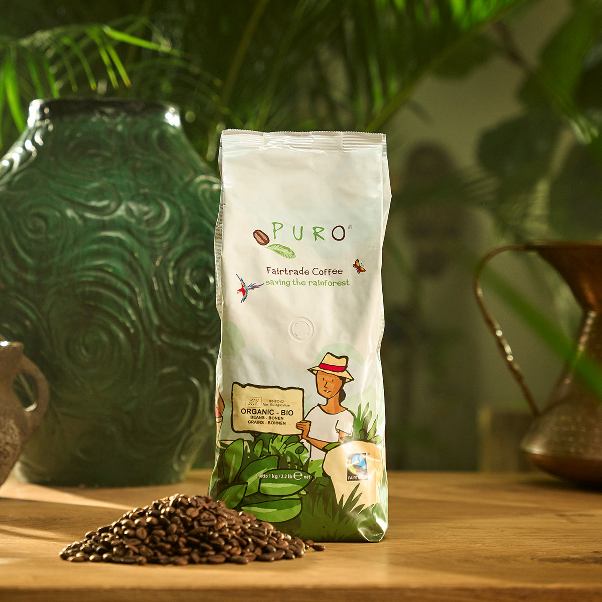 Puro Organic kaffebønner