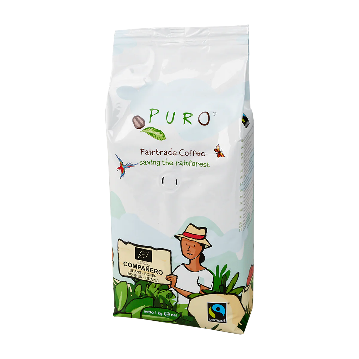 puro companero kaffebønner 1 kg