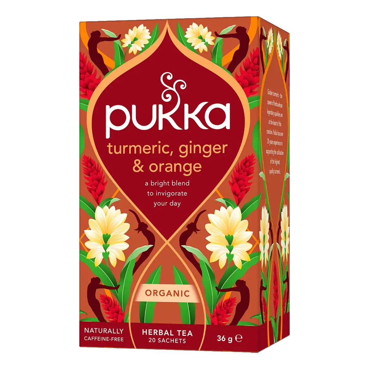 Pukka Turmeric, Ginger & Orange Brev te