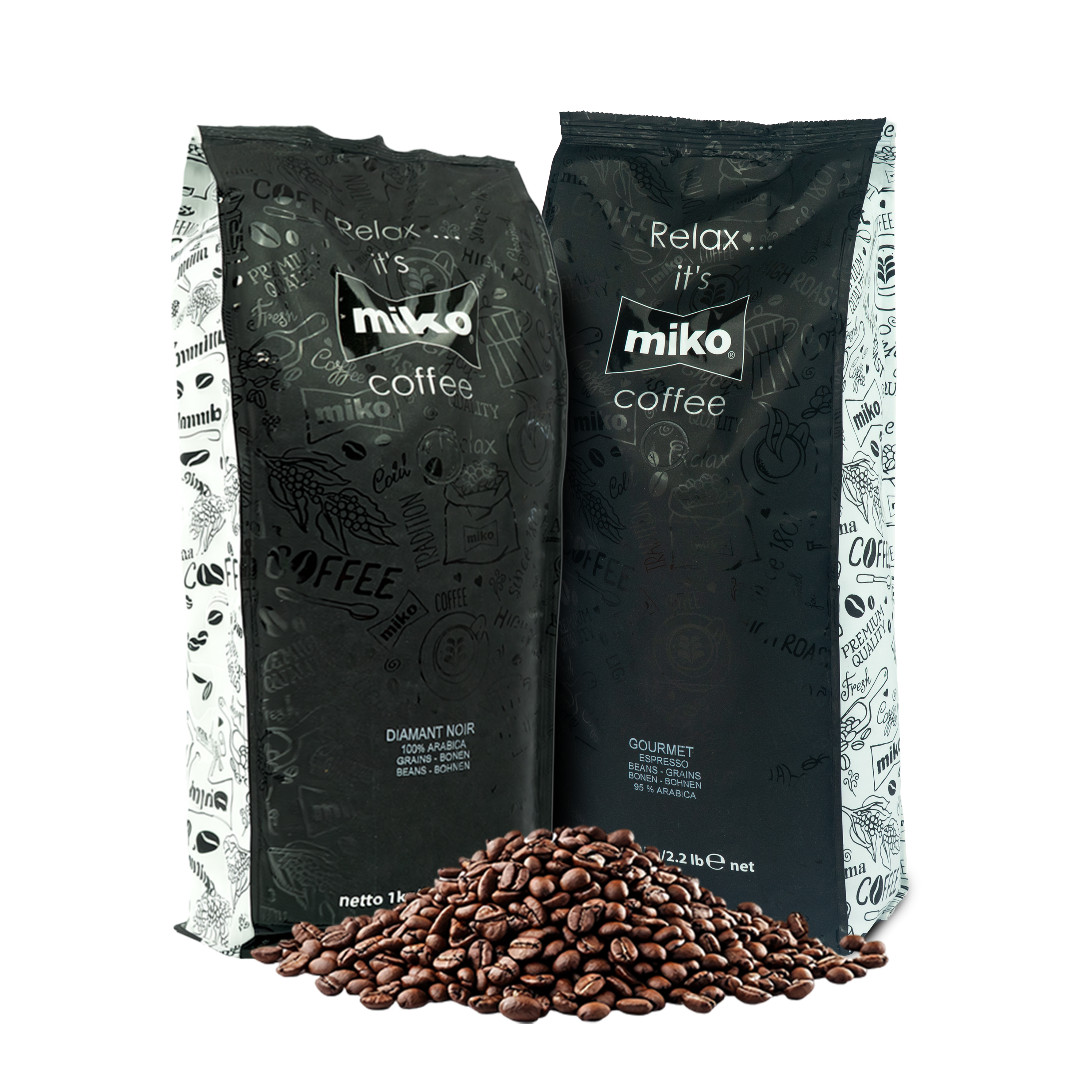 Miko kaffebønner smagskasse