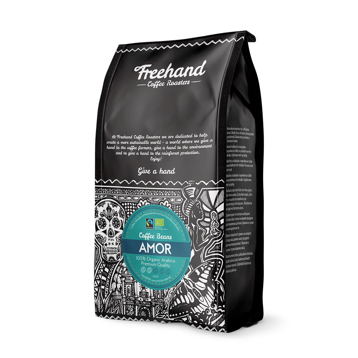 Freehand Amor Kaffebønner smagskasse 6 kg.