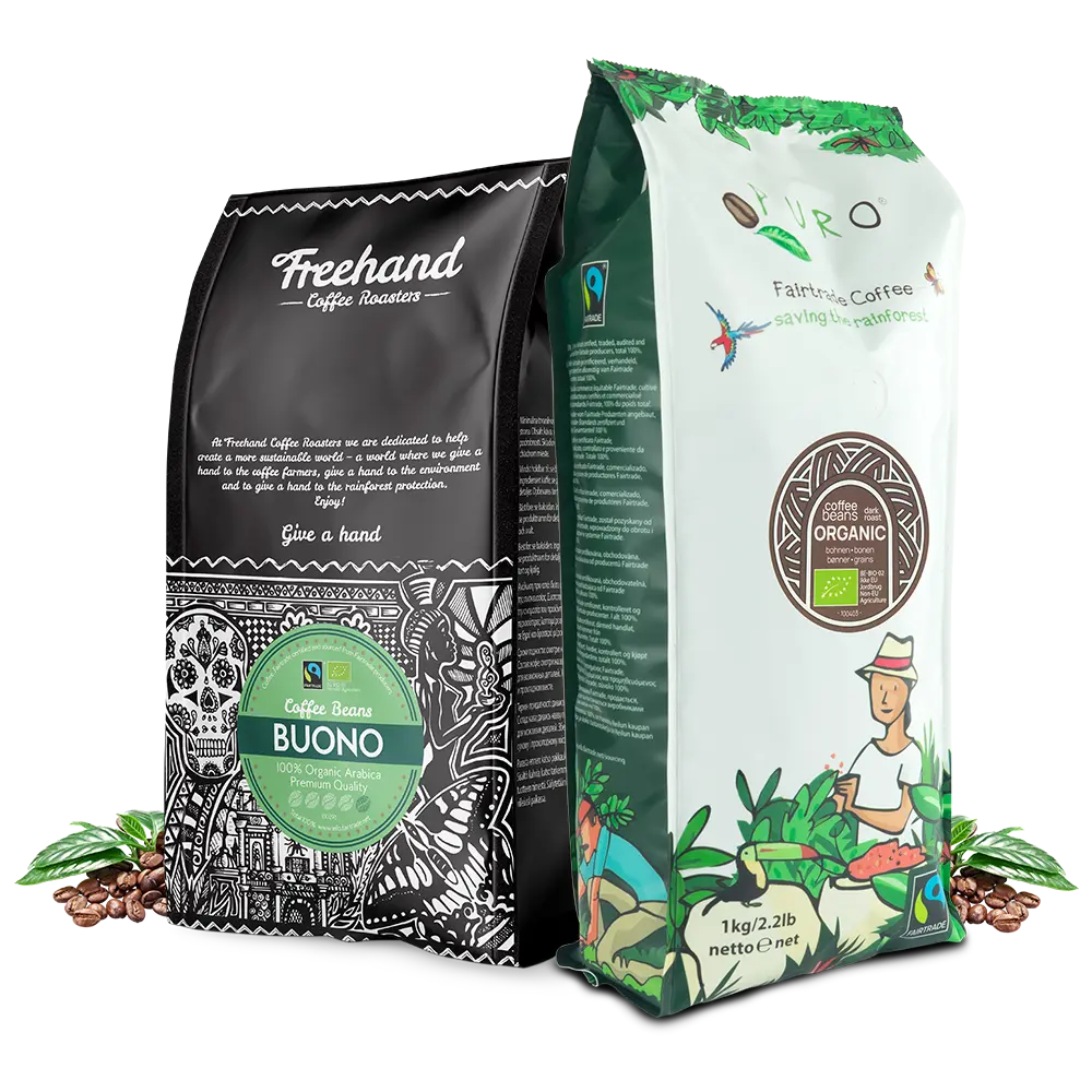 Buono & Puro Organic Dark Roast smagskasse