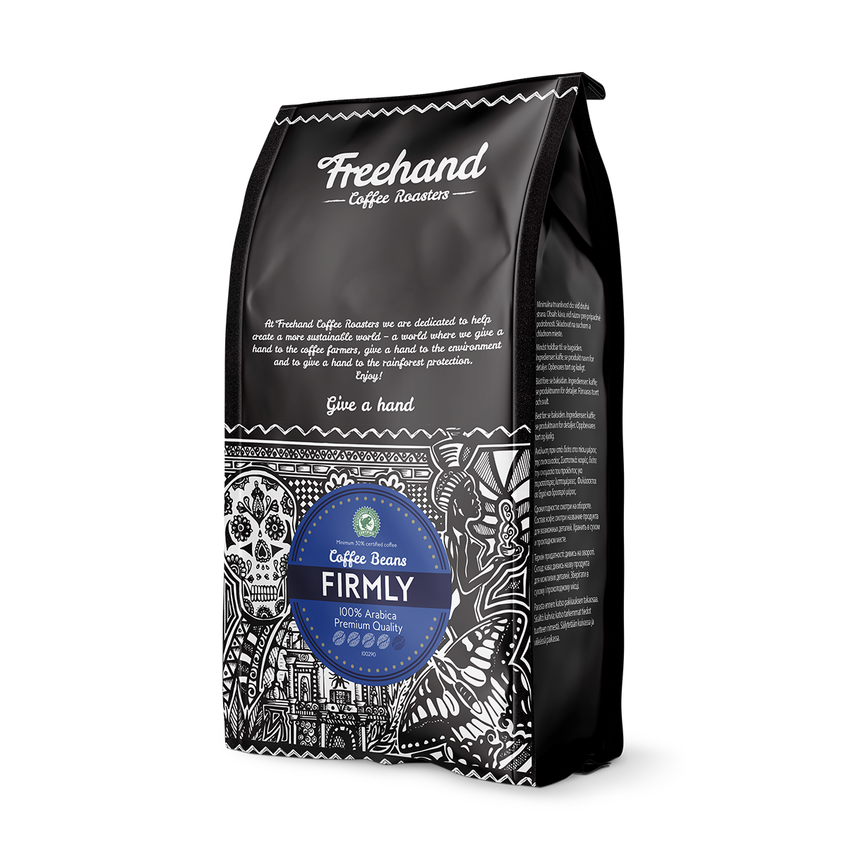 Freehand Firmly kaffebønner smagskasse 6 kg.