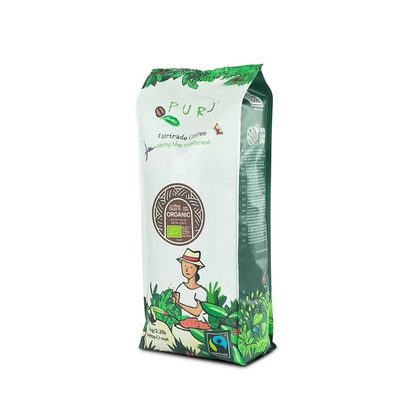 Puro Organic Dark Roast Kaffebønner