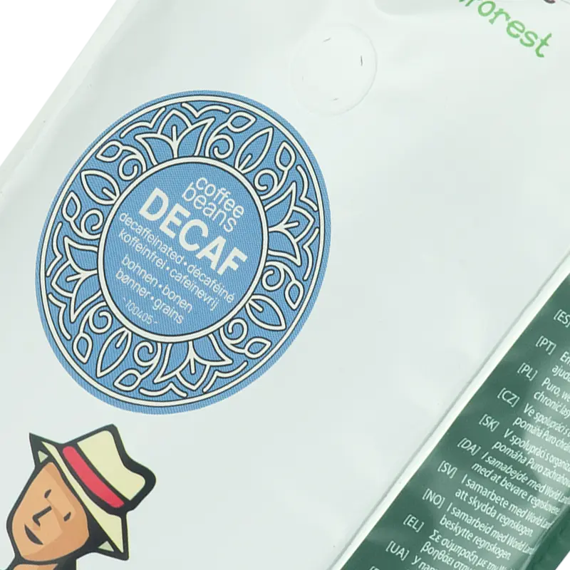 Puro Koffeinfri Kaffebønner 1 kg.