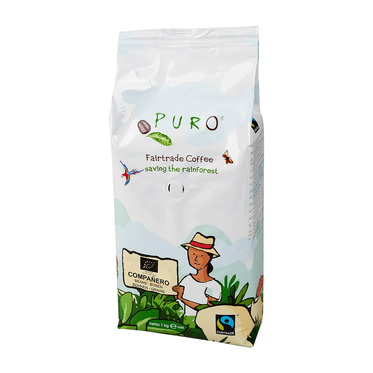 puro companero kaffebønner 1 kg