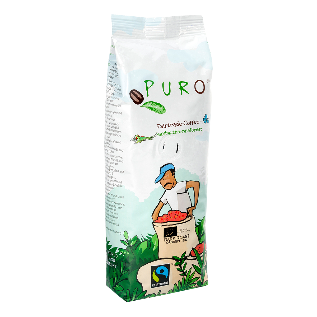 Puro Organic Dark Roast Filterkaffe